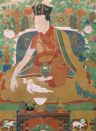 (detalle) El Noveno Karmapa, Wangchug Dorje de Unbekannt