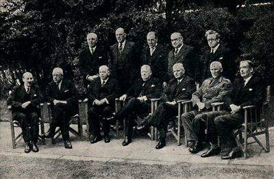 La Conferencia Imperial se reúne en Londres, mayo de 1943 de Unbekannt