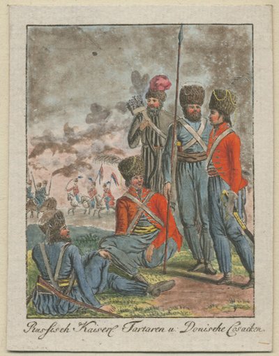 Cosacos imperiales rusos, 1799 de Unbekannt