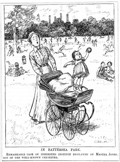 En el Parque Battersea, 1911 de Unbekannt