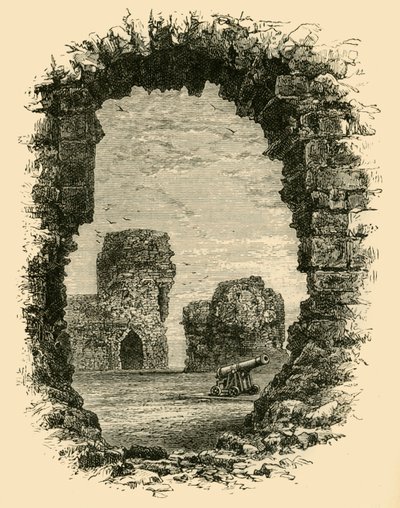 En el Castillo de Flint, 1898 de Unbekannt