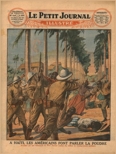 En Haití, los americanos dejaron que la pólvora hablara, 1929 de Unbekannt