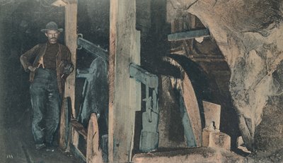 En una mina de Rand - Un Tipler, principios del siglo XX de Unbekannt