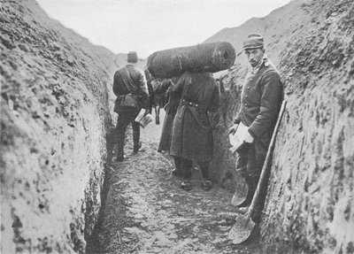 En una de las trincheras francesas, 1914 de Unbekannt