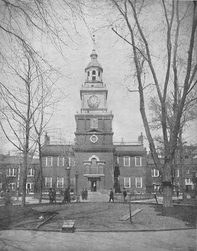 Independence Hall, Filadelfia, c1897 de Unbekannt