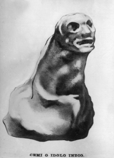 Dios Indio o Cemi, años 1920 de Unbekannt