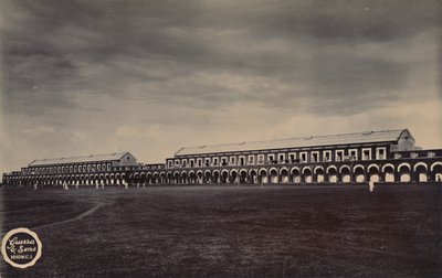 Cuarteles militares indios, c1910 de Unbekannt