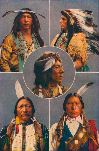 Tipos indios de América del Norte, 1909 de Unbekannt