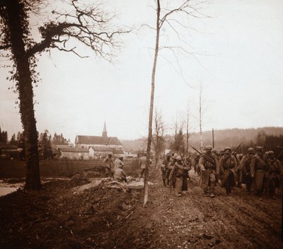 Infantería, Genicourt, norte de Francia de Unbekannt