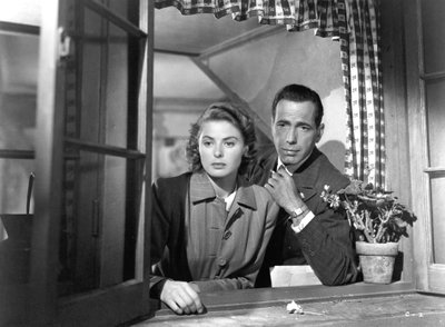 Ingrid Bergman y Humphrey Bogart en Casablanca, 1942 de Unbekannt