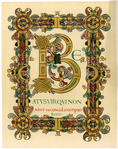 Letra inicial B, 1012-1023 de Unbekannt