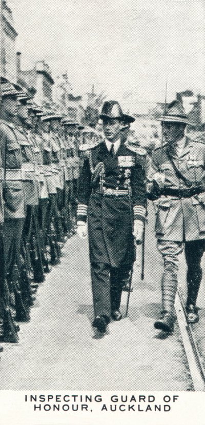 Inspección de la Guardia de Honor, Auckland, 1927 1937 de Unbekannt