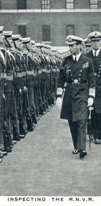 Inspeccionando el RNVR, 1936-1937 de Unbekannt