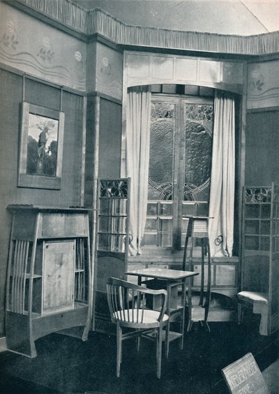 Interior. Decorado por M. Niedermoser, c1900 de Unbekannt