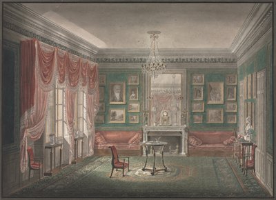 Vista interior, c. 1805-1810 de Unbekannt