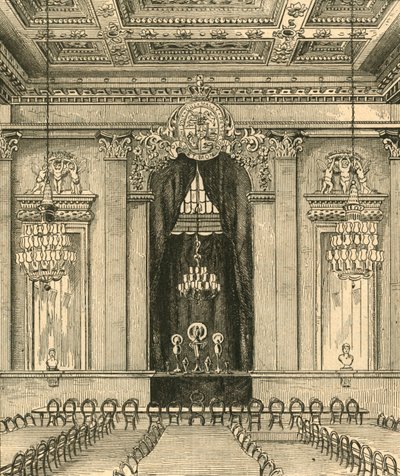 Interior del Salón de los Orfebres, 1876 de Unbekannt