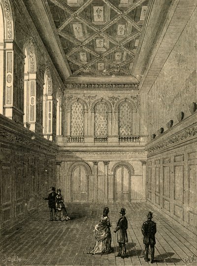 Interior del Salón de Merceros de Unbekannt
