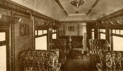 Interior del Coche Pullman, Marjorie, Southern Railway, 1930 de Unbekannt
