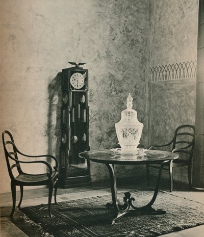 Interior del Pabellón Sueco, 1925 de Unbekannt