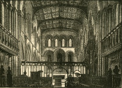Interior del Coro de Unbekannt