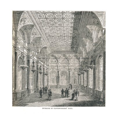 Interior del Salón de los Tejedores de Unbekannt