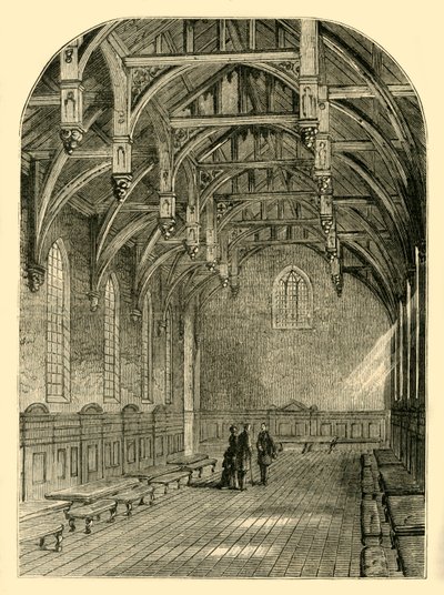 Interior del Gran Salón, Palacio de Lambeth, 1800 de Unbekannt