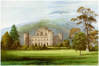 Castillo de Inveraray, Argyllshire, Escocia, hogar del Duque de Argyll, c. 1880 de Unbekannt