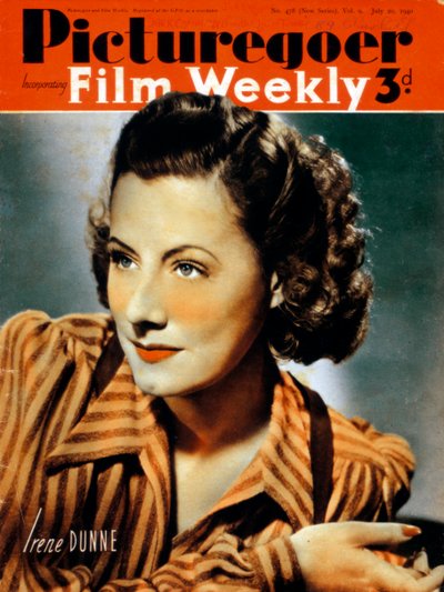 Irene Dunne 1898-1990, actriz estadounidense, 1940 de Unbekannt