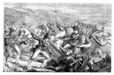 Agitación anti-diezmo irlandesa, Carrickshock, 1831 c1895 de Unbekannt