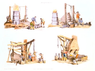 Fundición de hierro, 1802 de Unbekannt