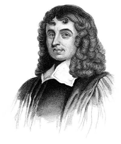 Isaac Barrow, erudito clásico inglés, teólogo y matemático del siglo XVII, c. 1850 de Unbekannt