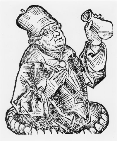 Isaac Judaeus, médico de los gobernantes de Túnez, siglos IX-X, 1493 de Unbekannt