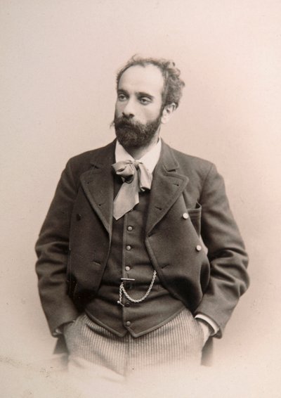 Isaak Levitan, artista ruso, c1880s-c1890s de Unbekannt