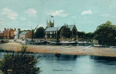 Iglesia de Isleworth, Londres, c1905 de Unbekannt