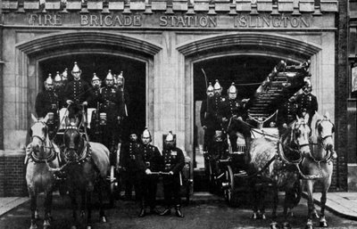Brigada de bomberos de Islington, Londres, 1901 de Unbekannt