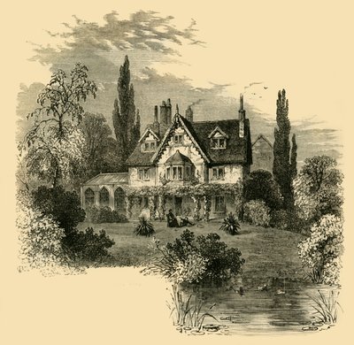 Ivy Cottage, Highgate, 1825, c1876 de Unbekannt