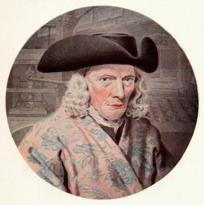 Izaak Enschede 1681-1761, fundador de la empresa de impresión Royal Joh. Enschede, siglo XVIII de Unbekannt