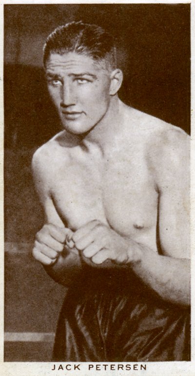 Jack Petersen, boxeador galés, 1938 de Unbekannt