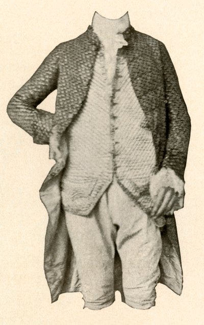 Chaqueta y chaleco usados por Robert Livingston, de Clermont Manor, Nueva York de Unbekannt