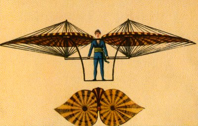 Máquina voladora de Jacob Degens, 1808 de Unbekannt