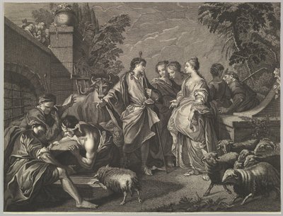 Jacob llega a Mesopotamia de Unbekannt