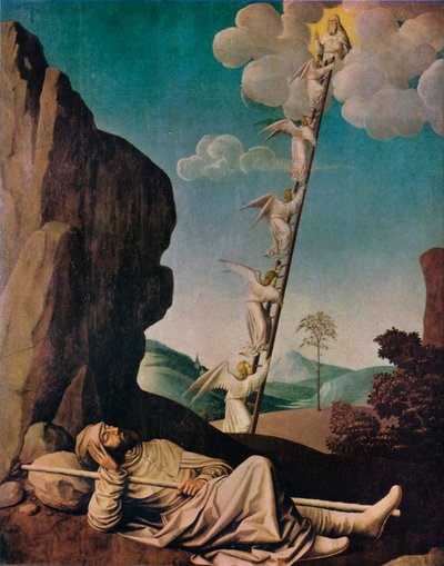 El sueño de Jacob, c1490 de Unbekannt