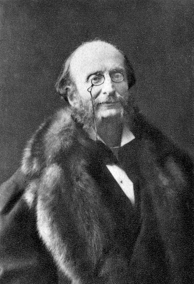 Jacques Offenbach, compositor francés nacido en Alemania, 1878 de Unbekannt