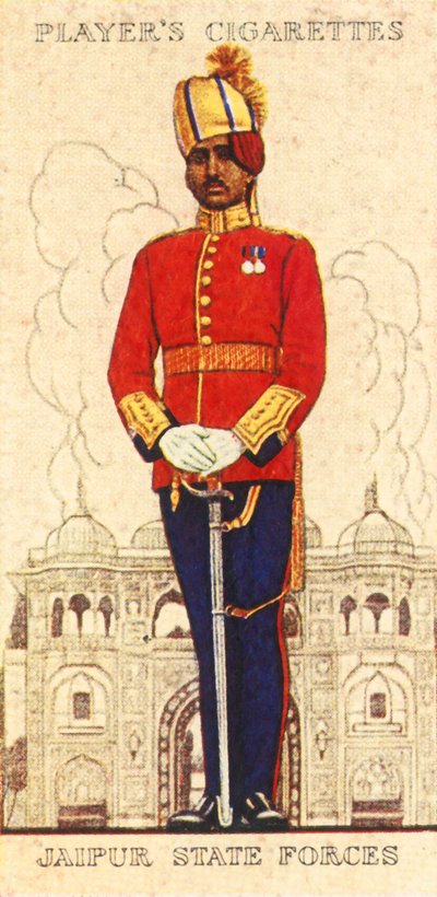 Fuerzas del Estado de Jaipur, 1936 de Unbekannt
