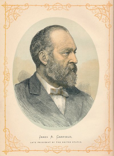 James A Garfield, 20º presidente de los Estados Unidos, 1893 de Unbekannt