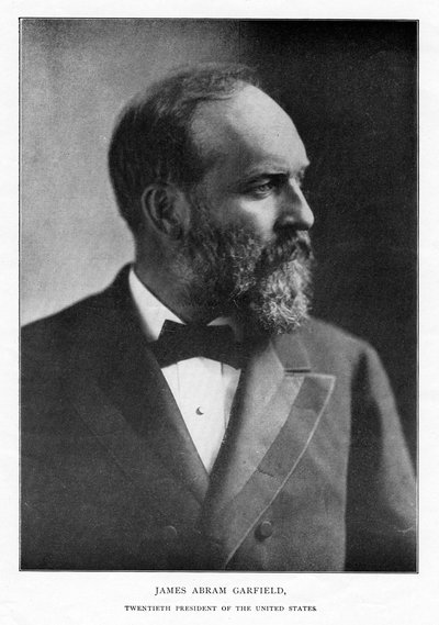 James Abram Garfield, 20º Presidente de los Estados Unidos, c. 1881 de Unbekannt