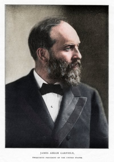 James Abram Garfield, 20º Presidente de los Estados Unidos, c. 1881 de Unbekannt