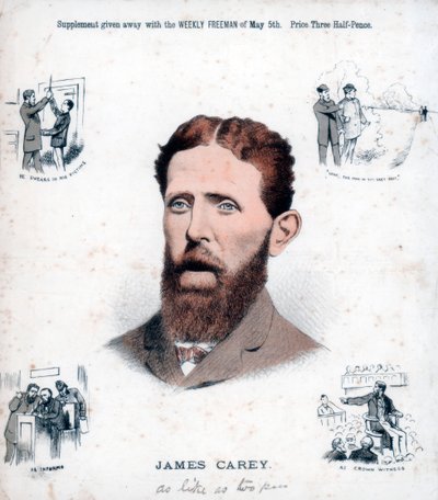 James Carey, republicano irlandés e informante de Unbekannt
