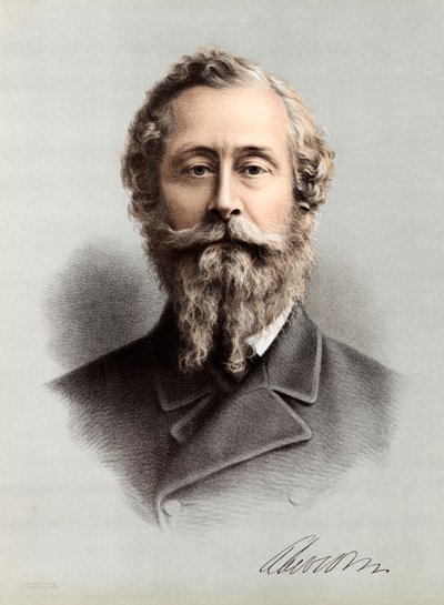 James Hamilton, 1er duque de Abercorn 1811-1885, cortesano y estadista británico, c1880 de Unbekannt