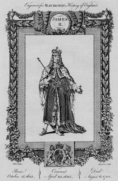 James II, c1787 de Unbekannt